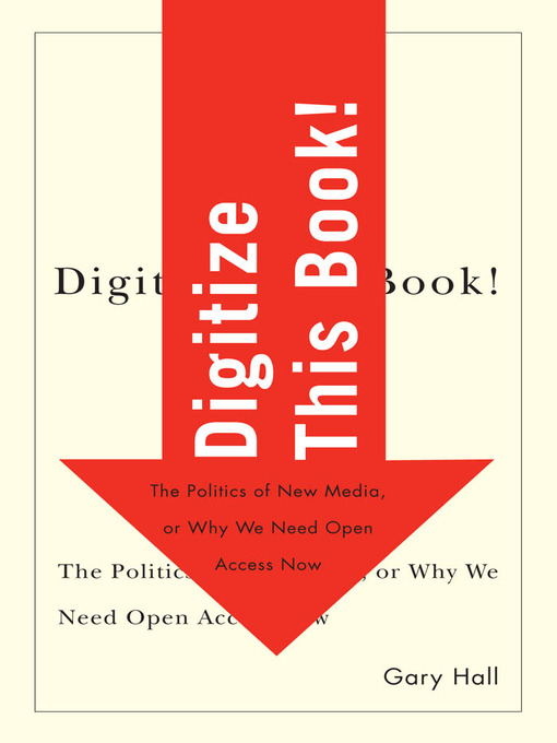 Cover of Digitize This Book!